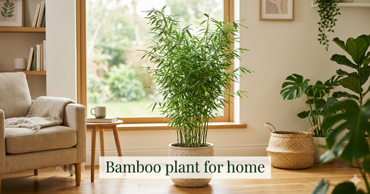 bamboo plant for home