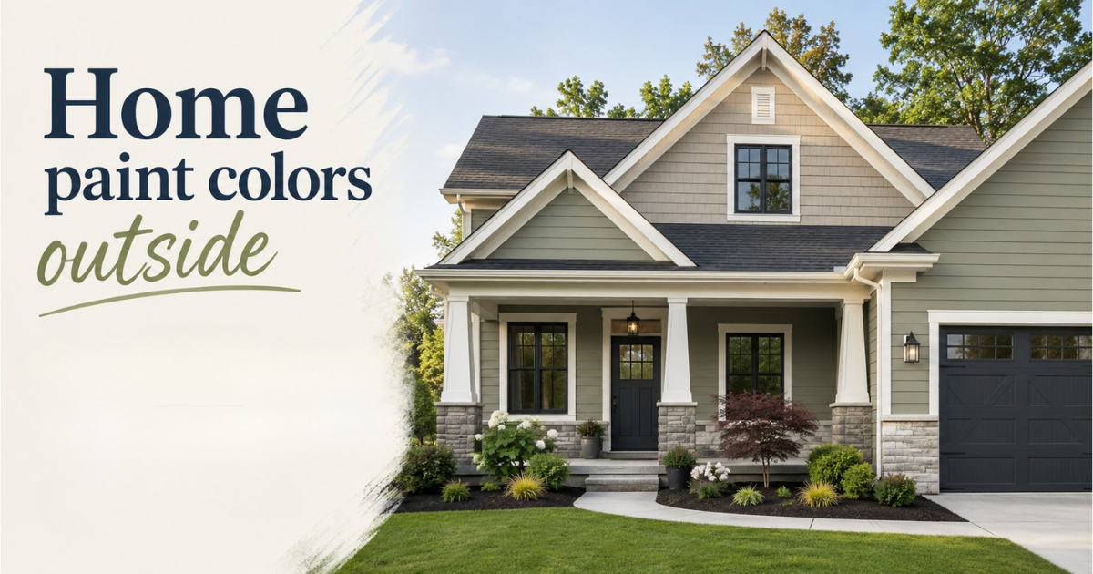 Home Paint Colors Outside