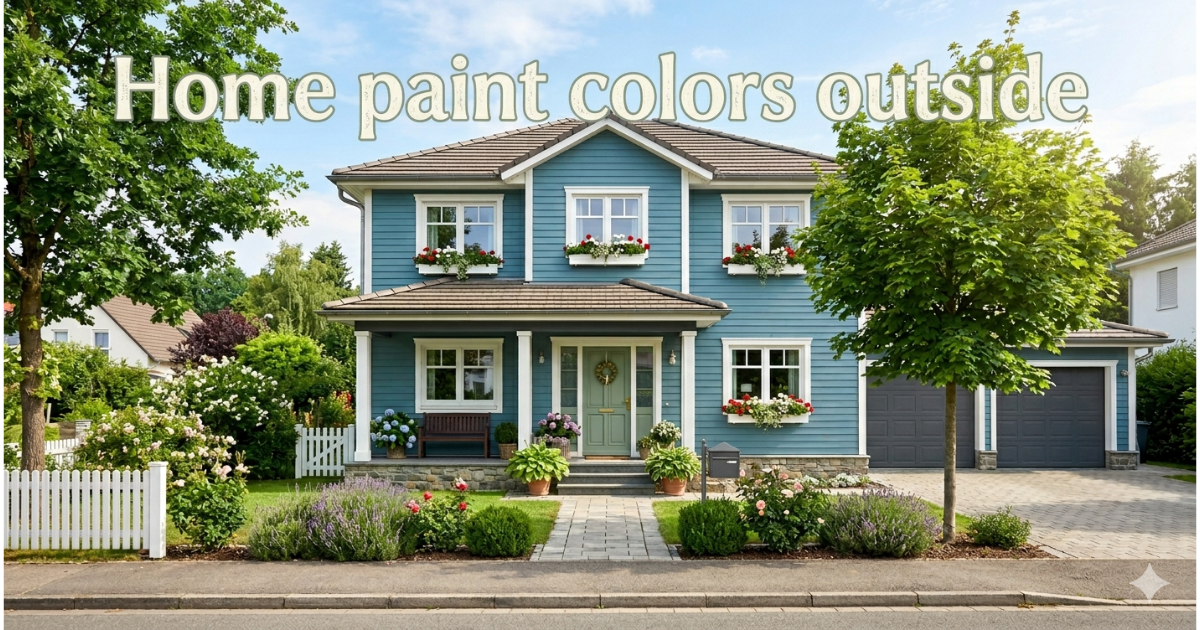 Home Paint Colors Outside