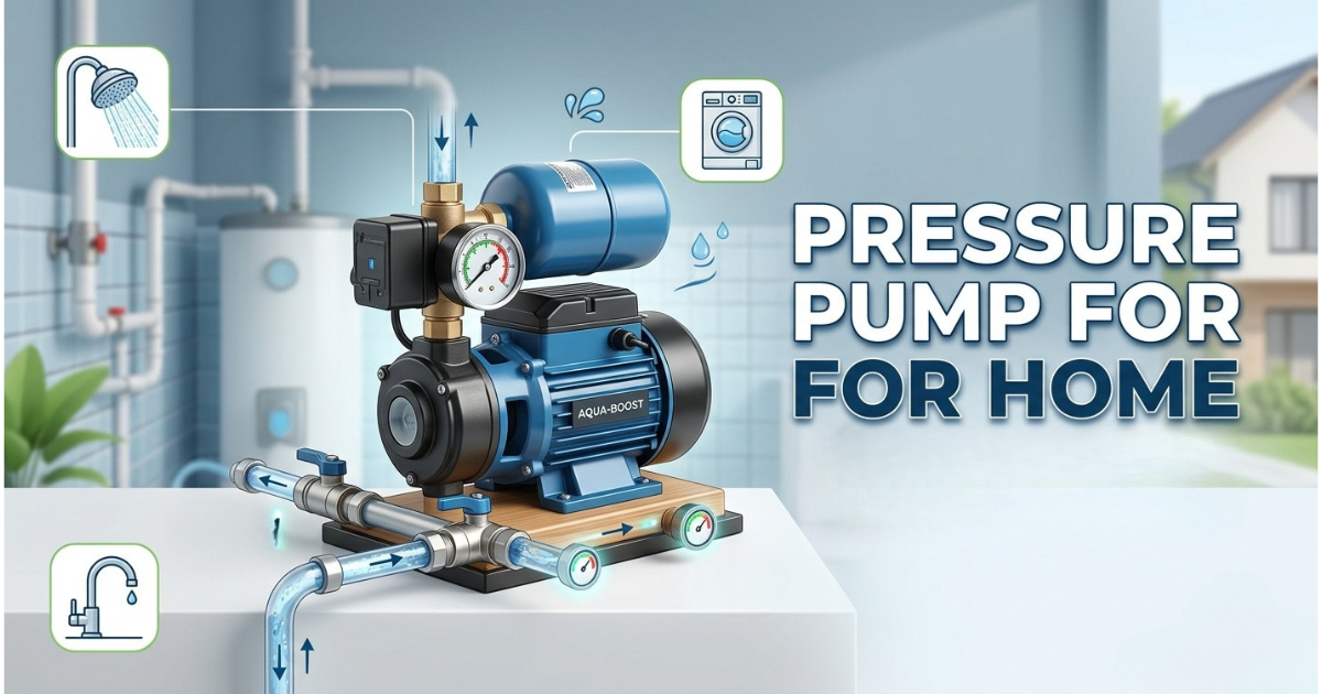 pressure pump for home