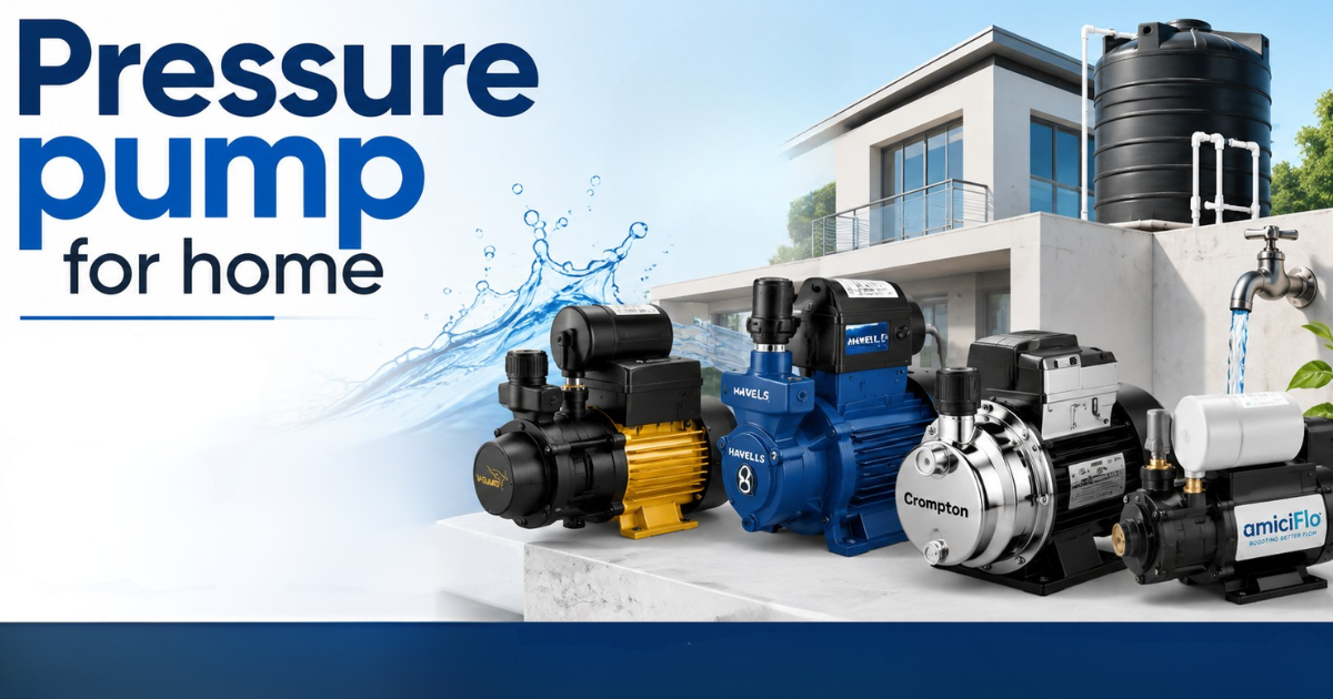 pressure pump for home with easiness