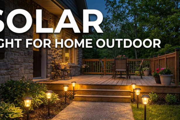 Solar Lights for Home Outdoor