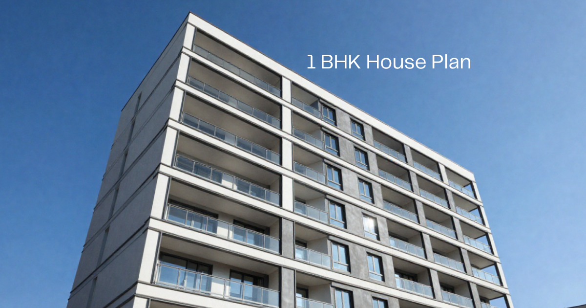 1 BHK House Plan