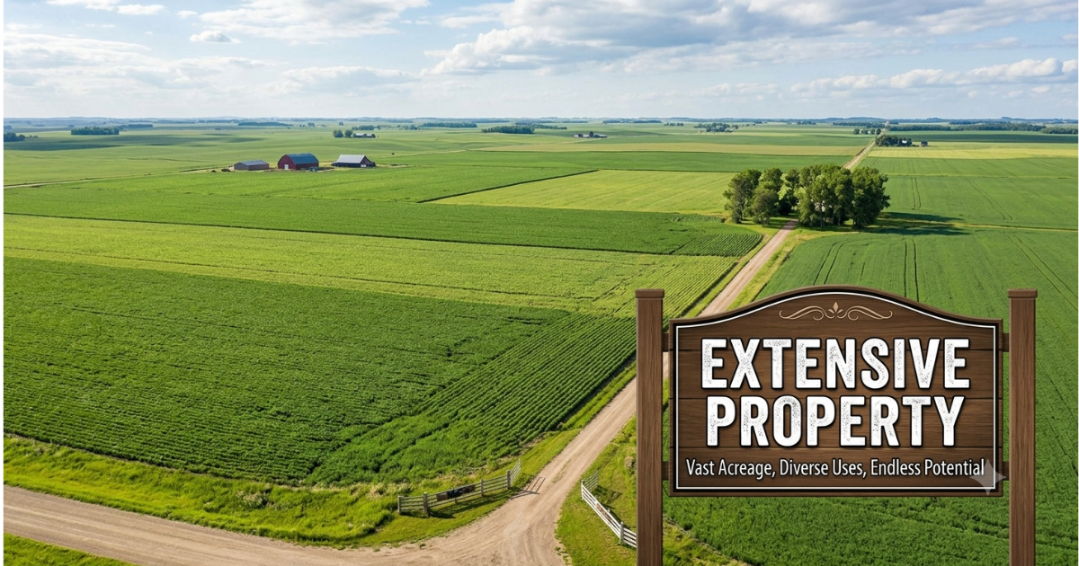 Extensive property land plot in emerging Indian city