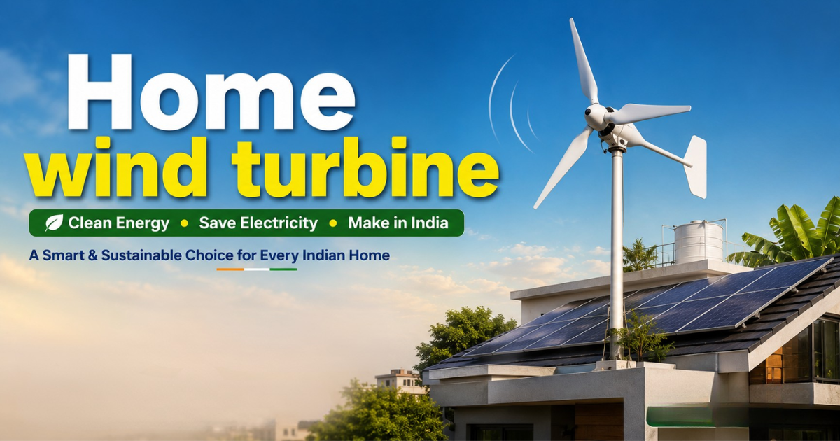 Home Wind Turbine for Power