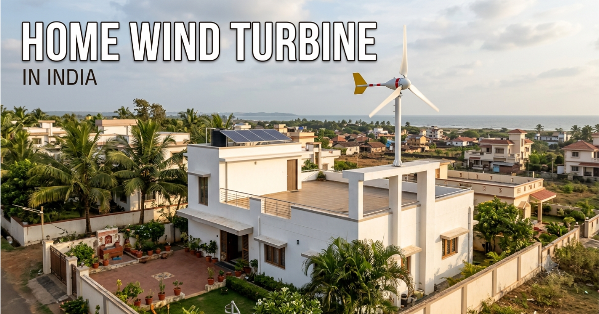 Home Wind Turbine for living