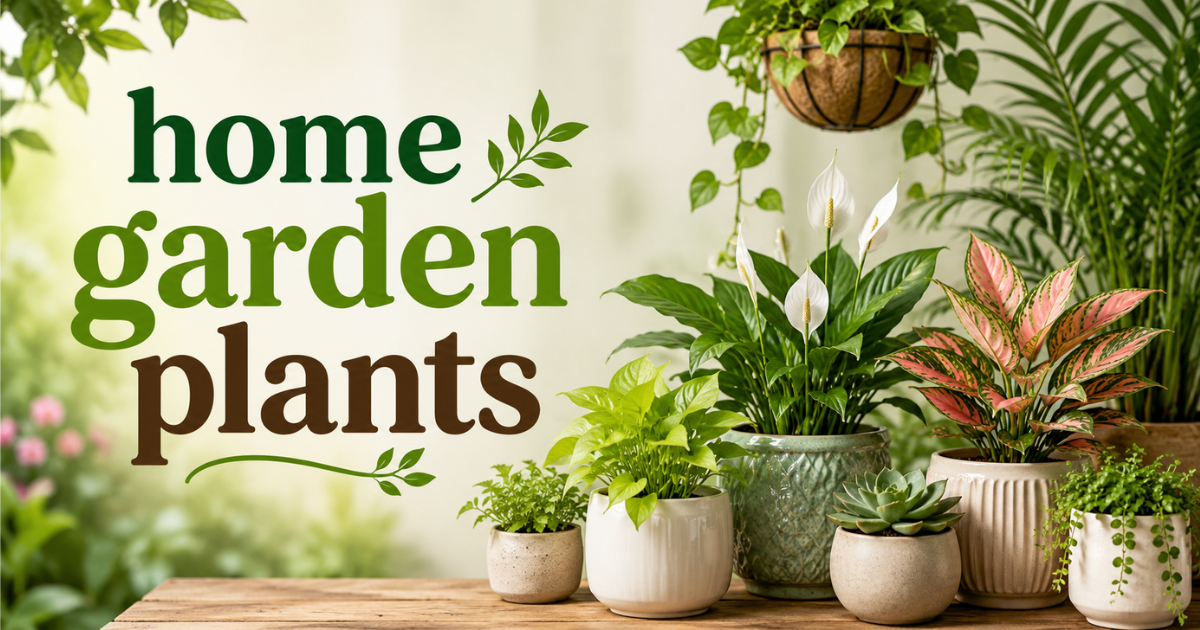Home Garden plants
