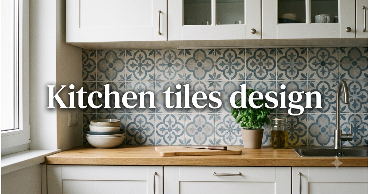 Kitchen tile design