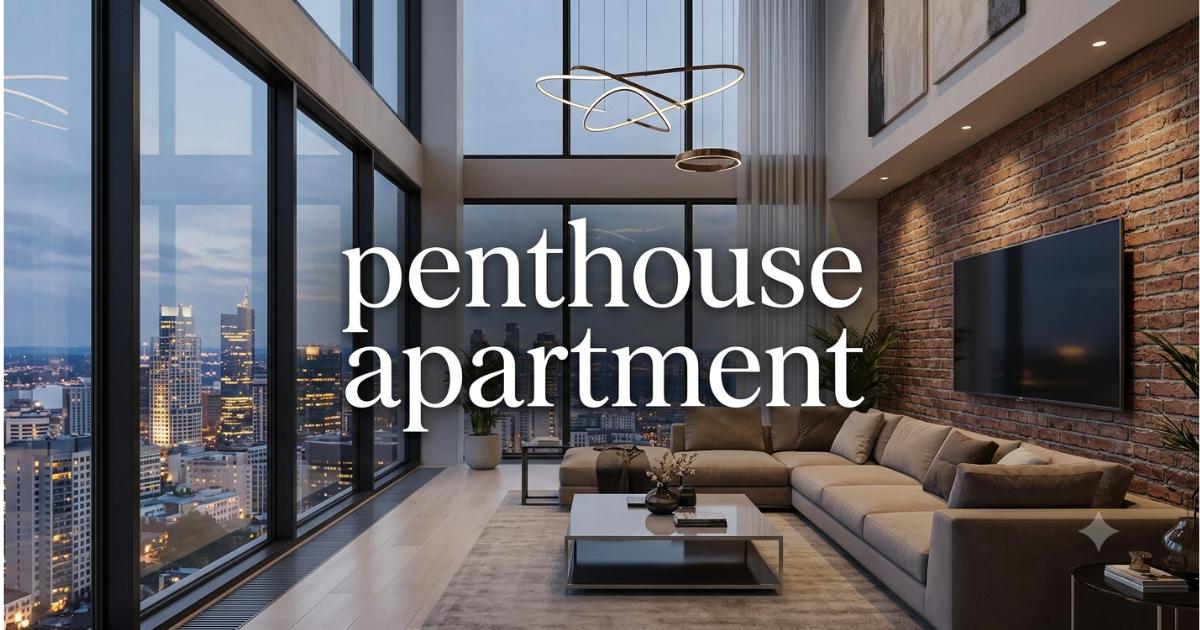 Penthouse apartment