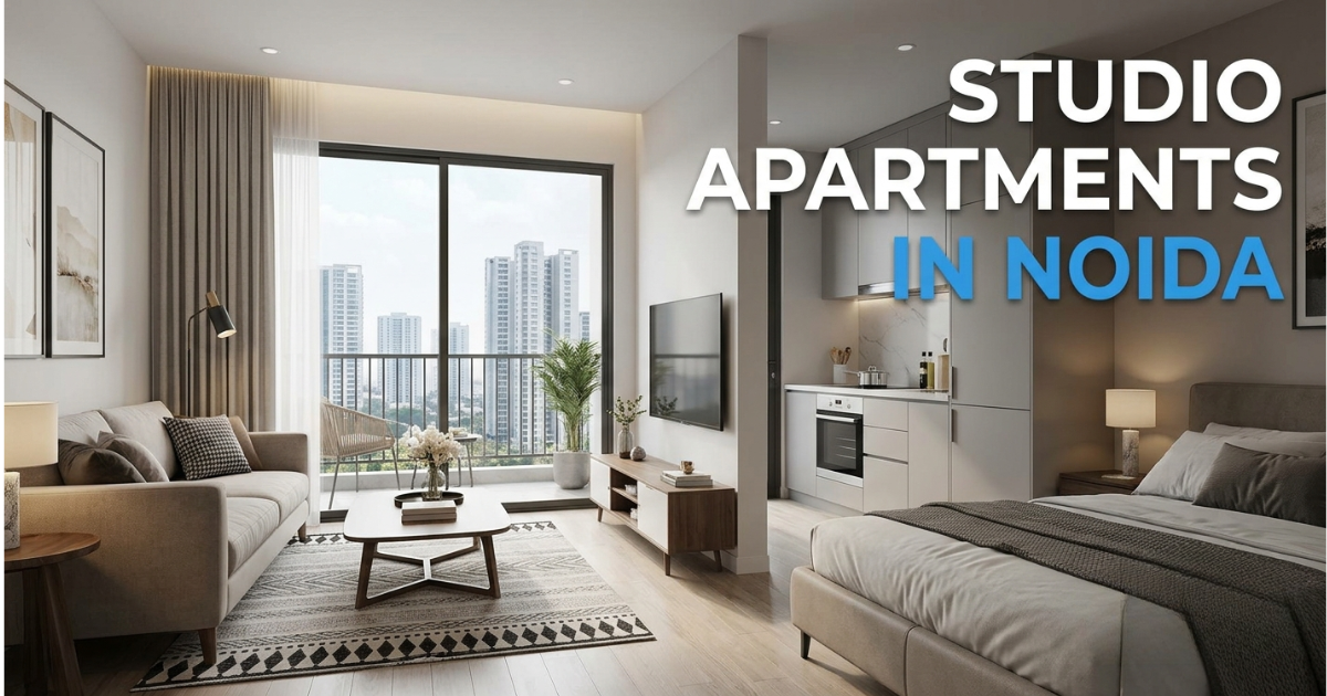Studio Apartments in Noida for luxury livings