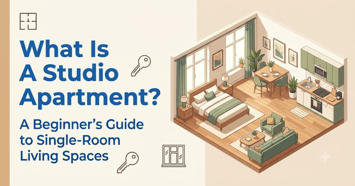 What is a studio apartment