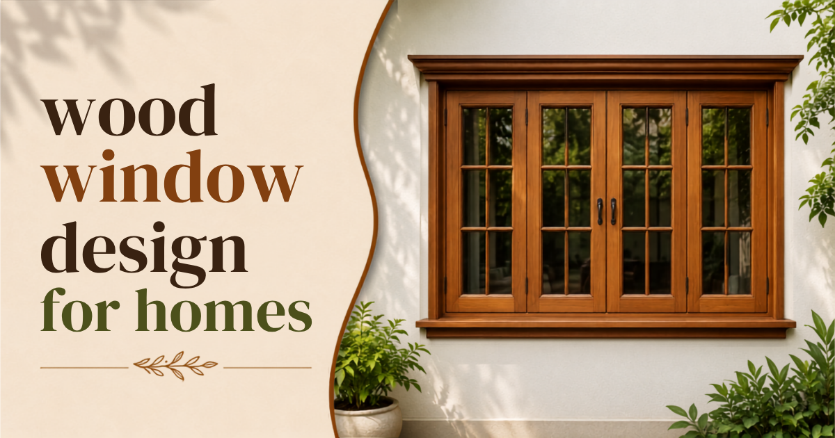 Wooden Window Designs for Homes