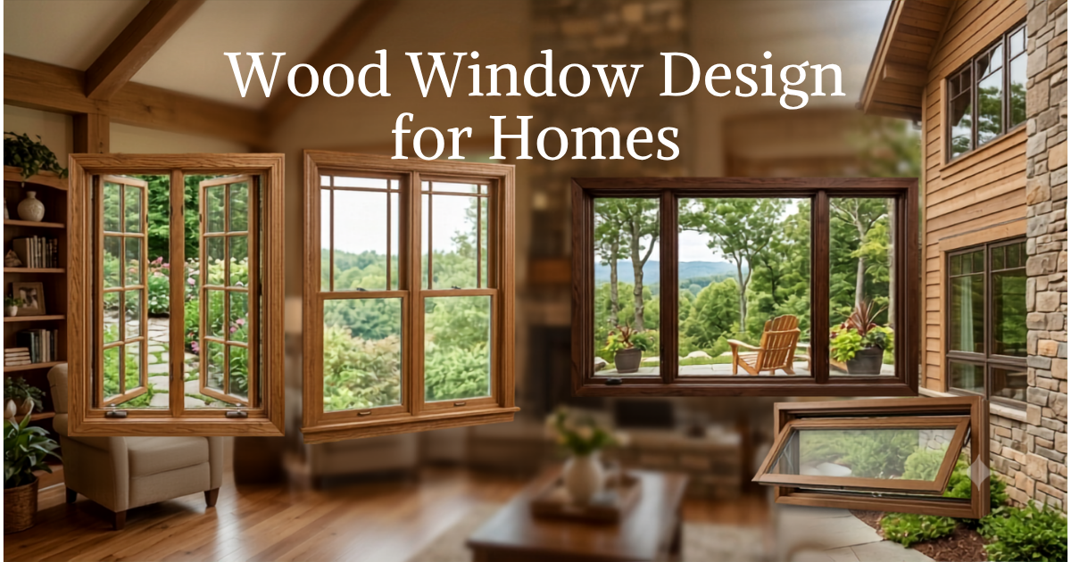 Wooden Window Designs for Homes