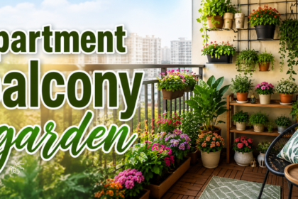 apartment balcony garden for beauty