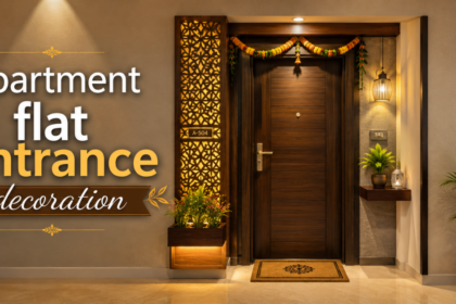 apartment flat entrance decoration