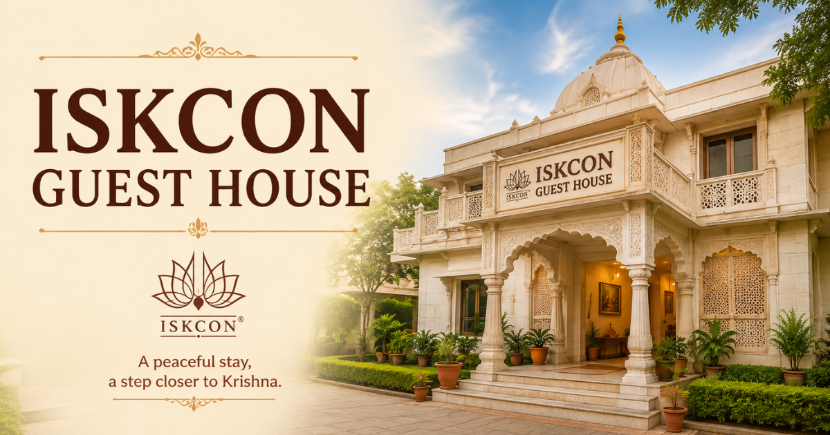 iskcon guest house for peace