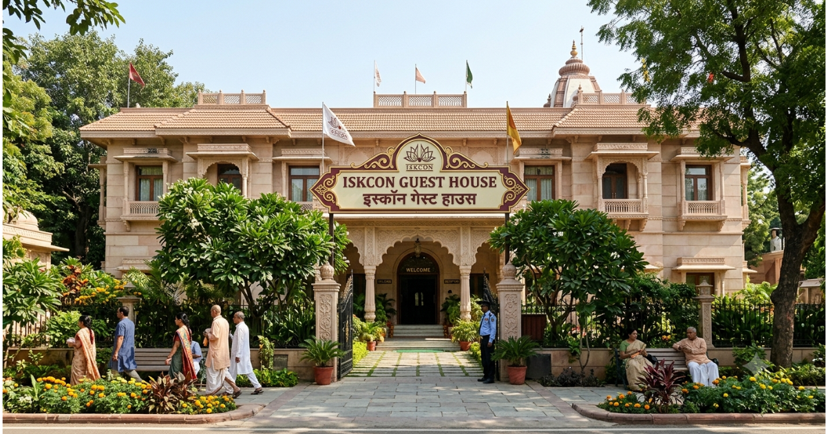 iskcon guest house for love