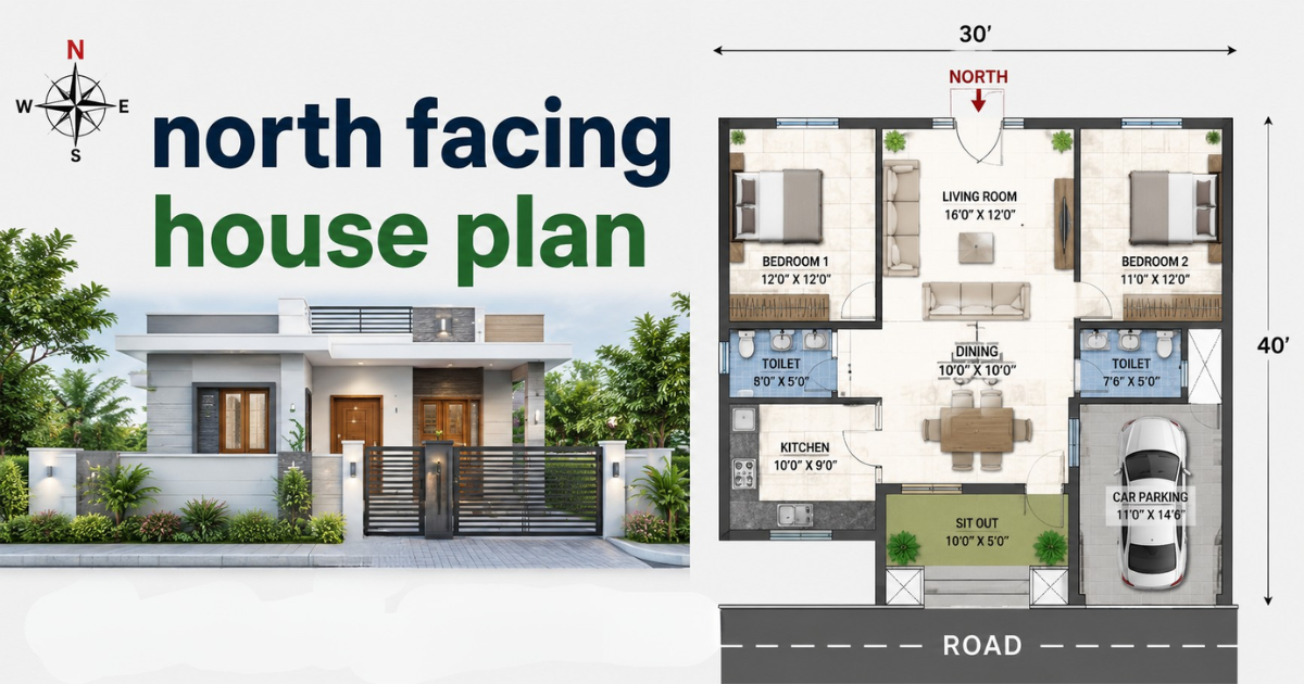build your north facing house plan