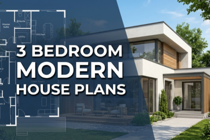 3 bedroom modern house plans a smart balance