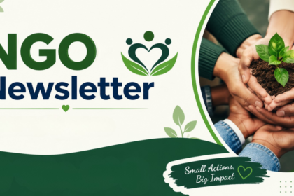 NGO Newsletter in which people can trust