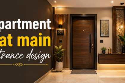 apartment flat main entrance design for beauty