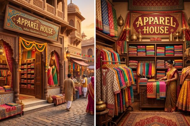 apparel house for exhibitions