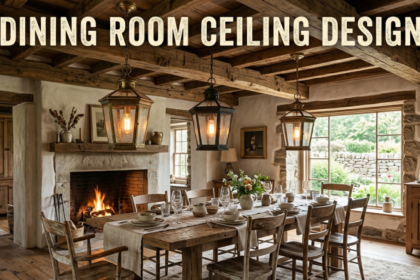 dining room ceiling design shapes the mood