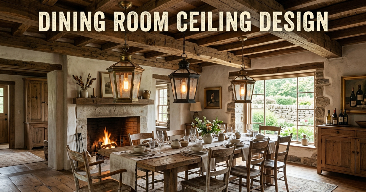 dining room ceiling design shapes the mood