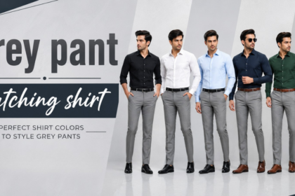 grey pant matching shirt with best colour