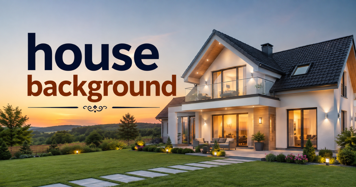 house background that felt right