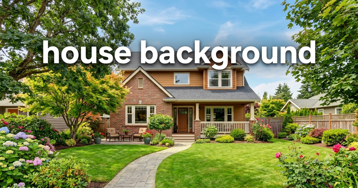 house background increase beauty of house