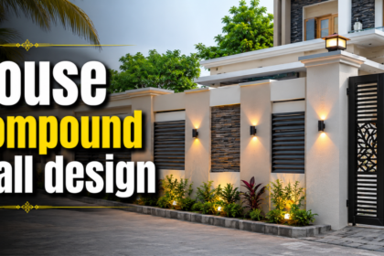 house compound wall design blends privacy