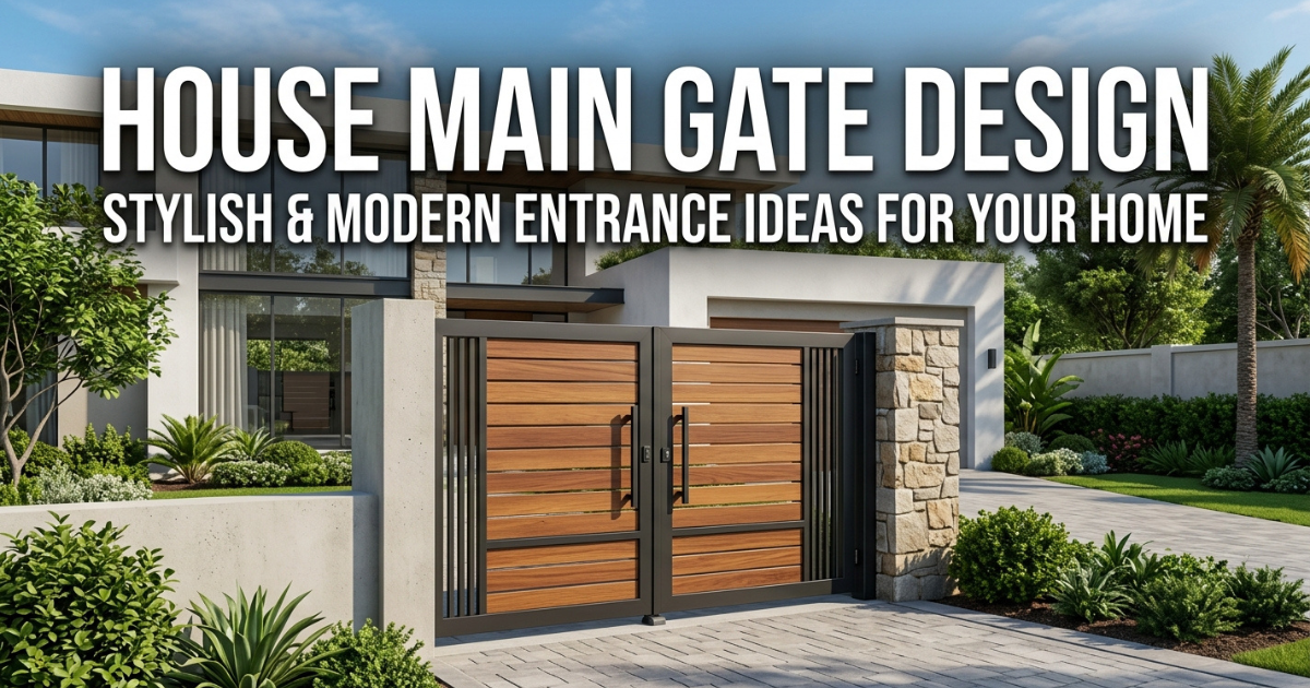 house main gate design for style