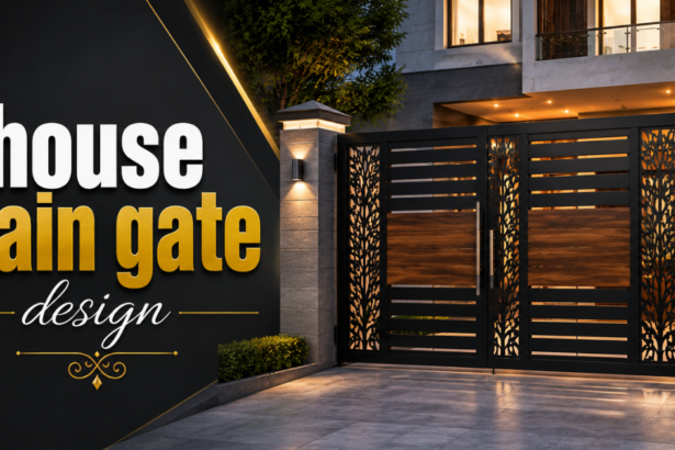 house main gate design for security