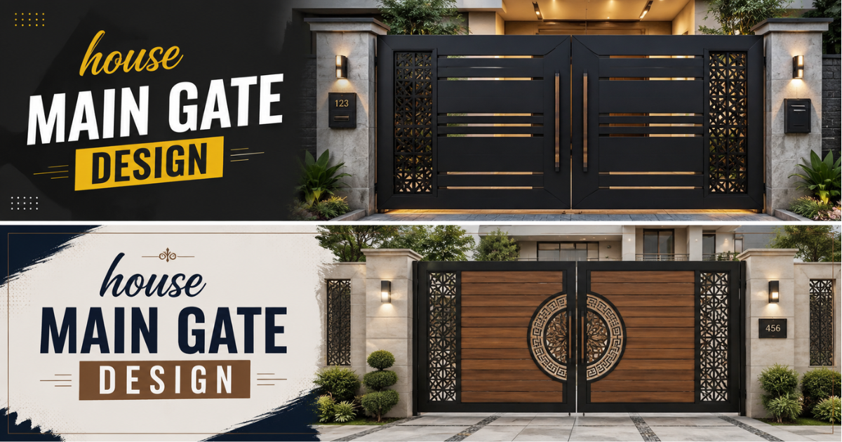 house main gate design for nice look