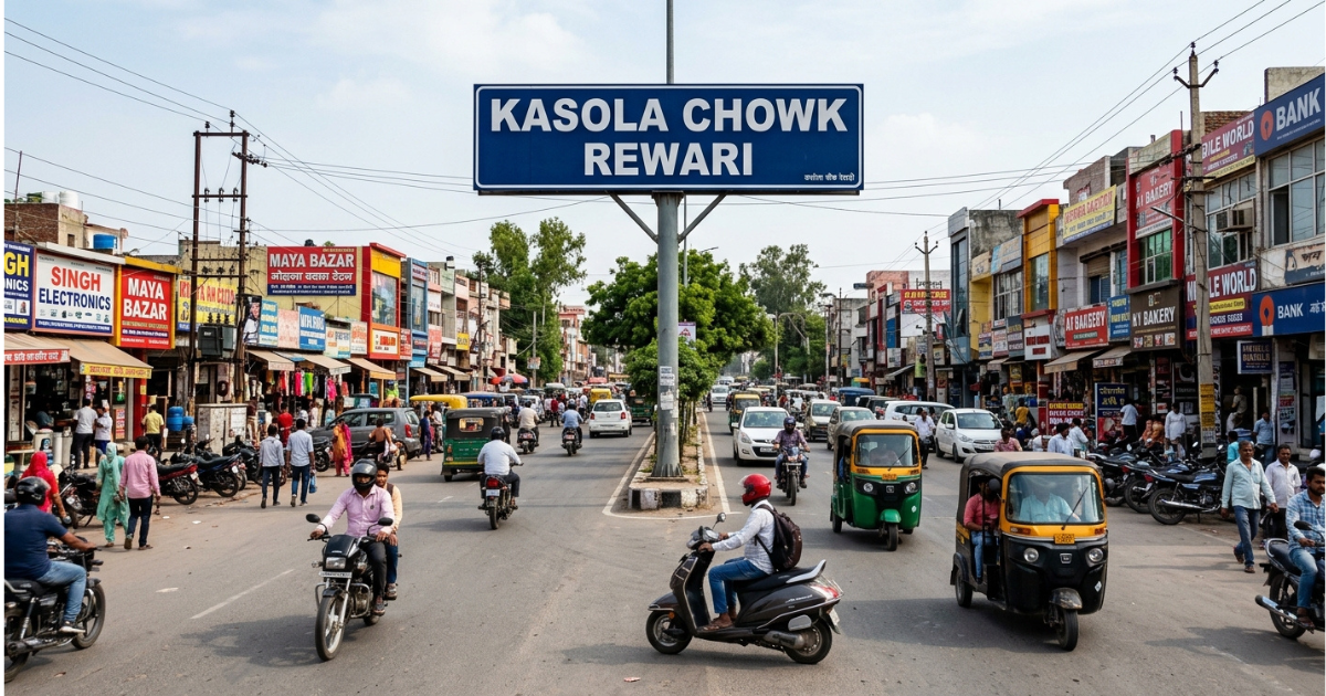 kasola chowk rewari a part of Haryana
