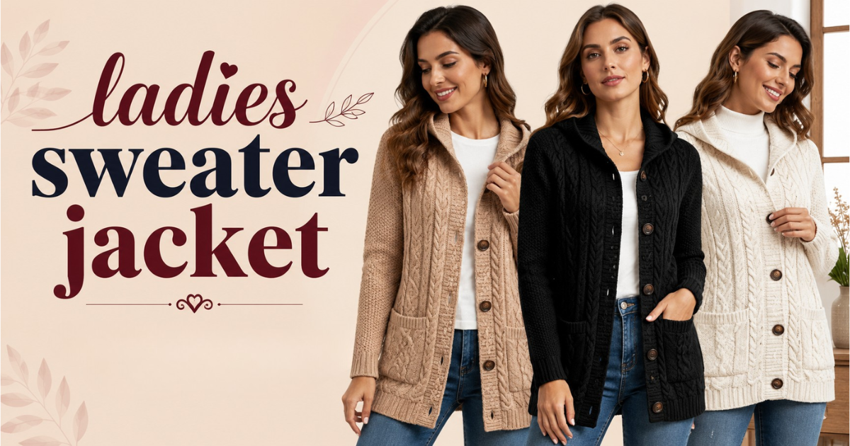 ladies sweater jacket with different color