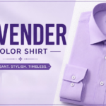 lavender color shirt blends comfort
