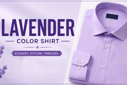 lavender color shirt blends comfort