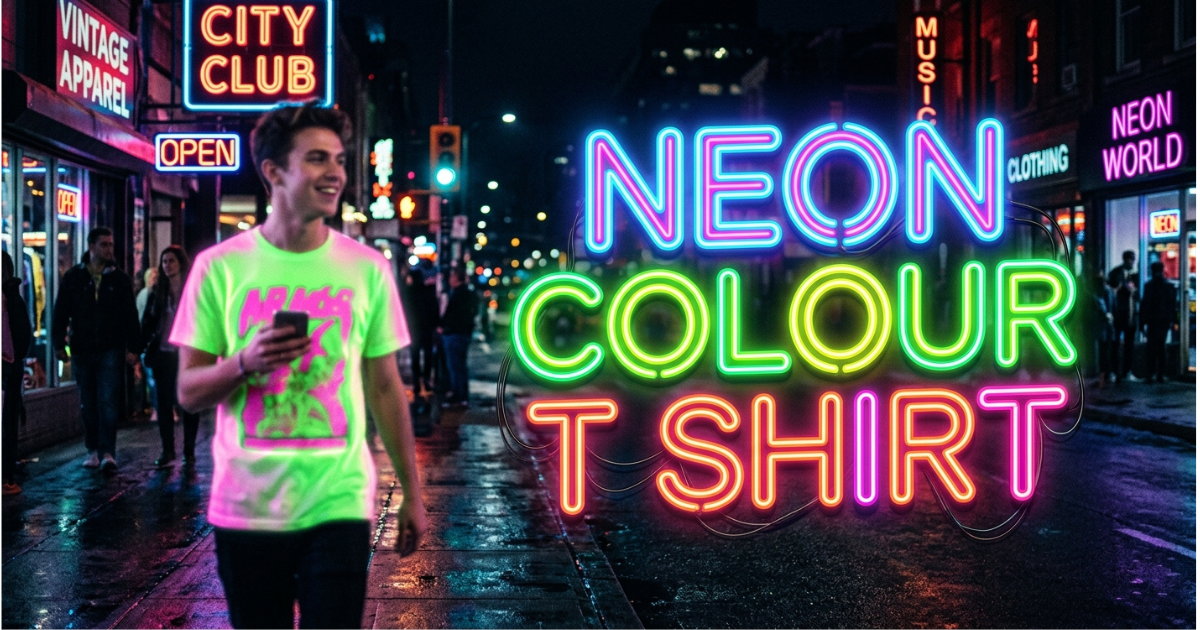 Give Energy neon colour t shirt