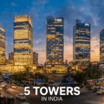 Five Towers skyline view showcasing modern architectural design