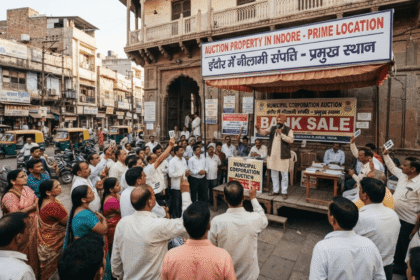 Auction property in Indore attracting local real estate buyers