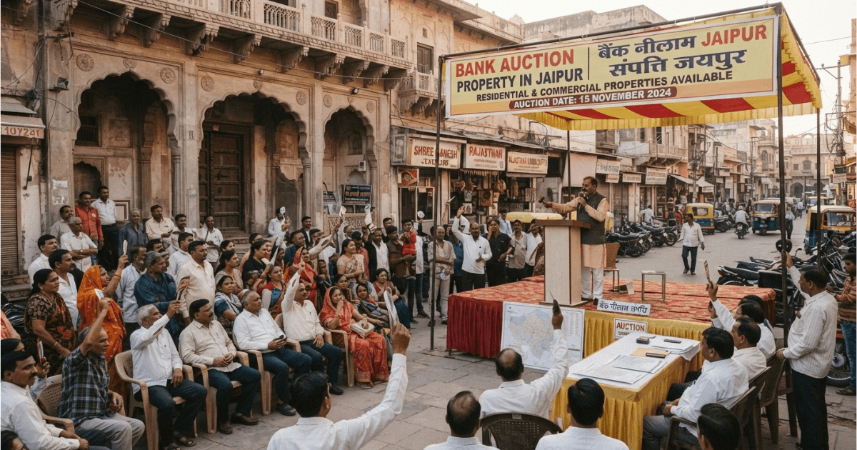 Buy Bank Auction Property in Jaipur Today Online