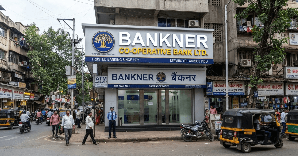 Bankner logo displayed on official company website page
