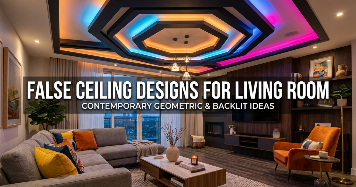 false ceiling designs for living room improves functions