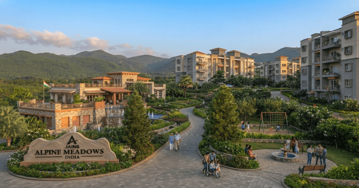 Jains Alpine Meadows scenic mountain resort peaceful getaway