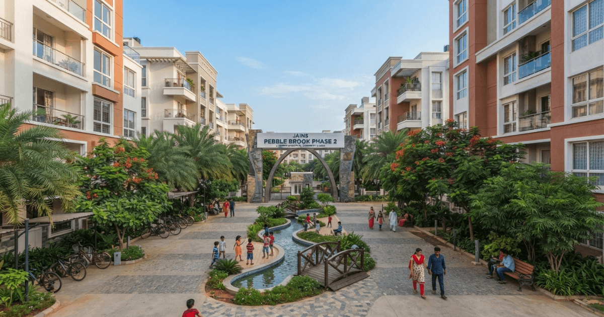 Jains Pebble Brook Phase 2 apartment building exterior view