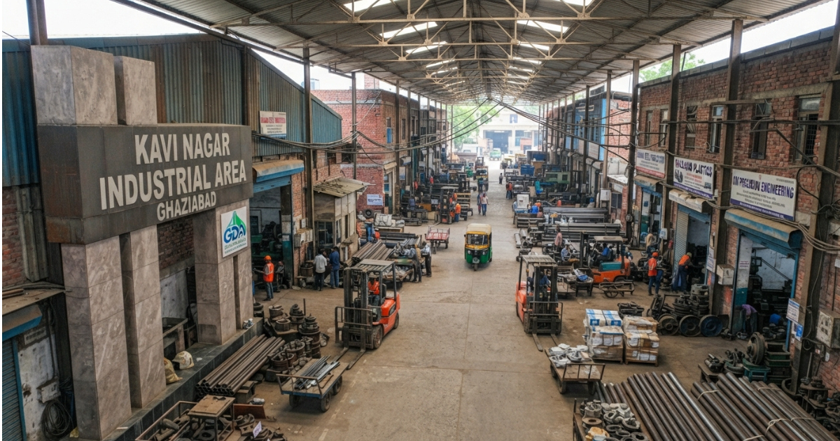 kavi nagar industrial area ghaziabad a busiest industrial pockets