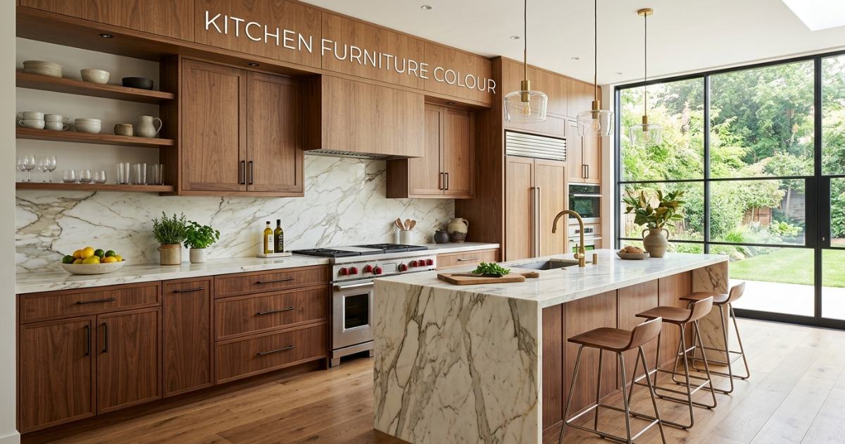 kitchen furniture colour make beautiful space