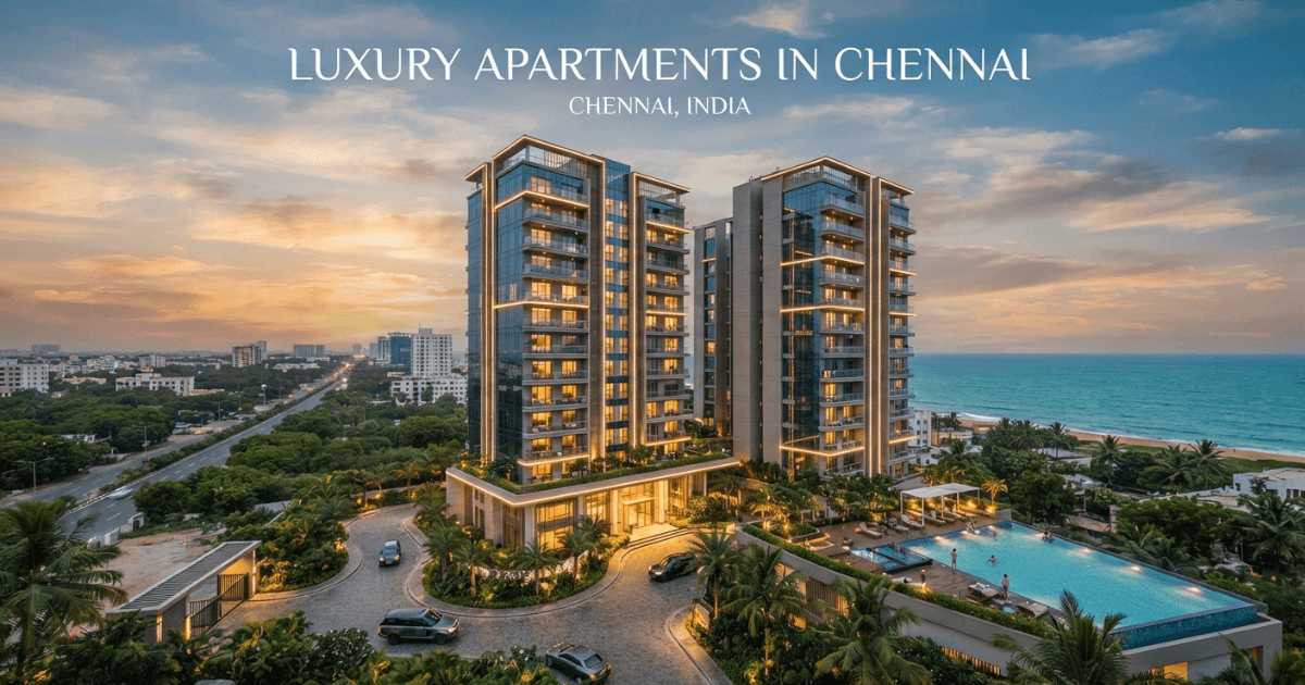 Spacious Luxury Apartments in Chennai for elegant urban living